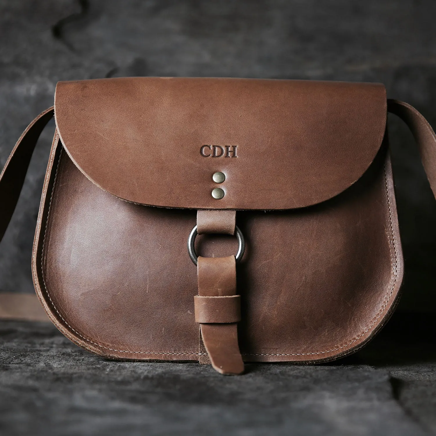 The Derby Crossbody Fine Leather Purse