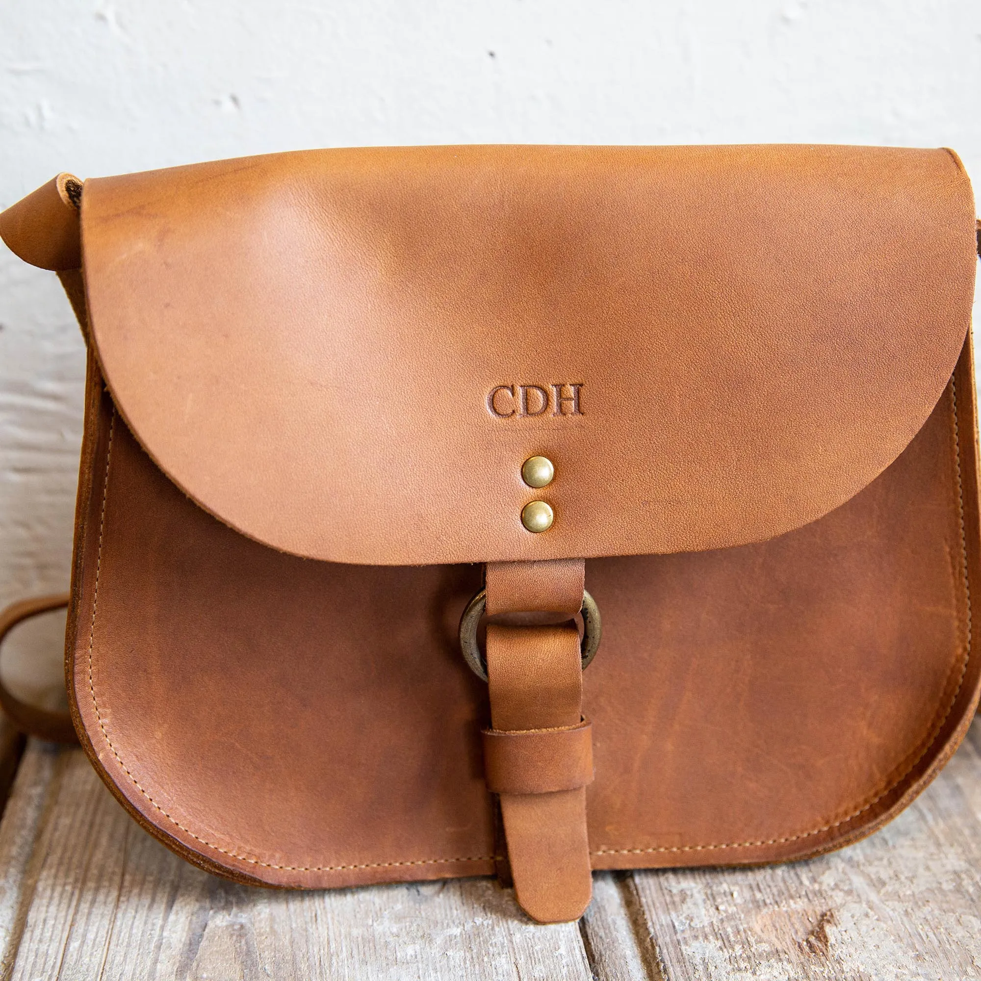 The Derby Crossbody Fine Leather Purse