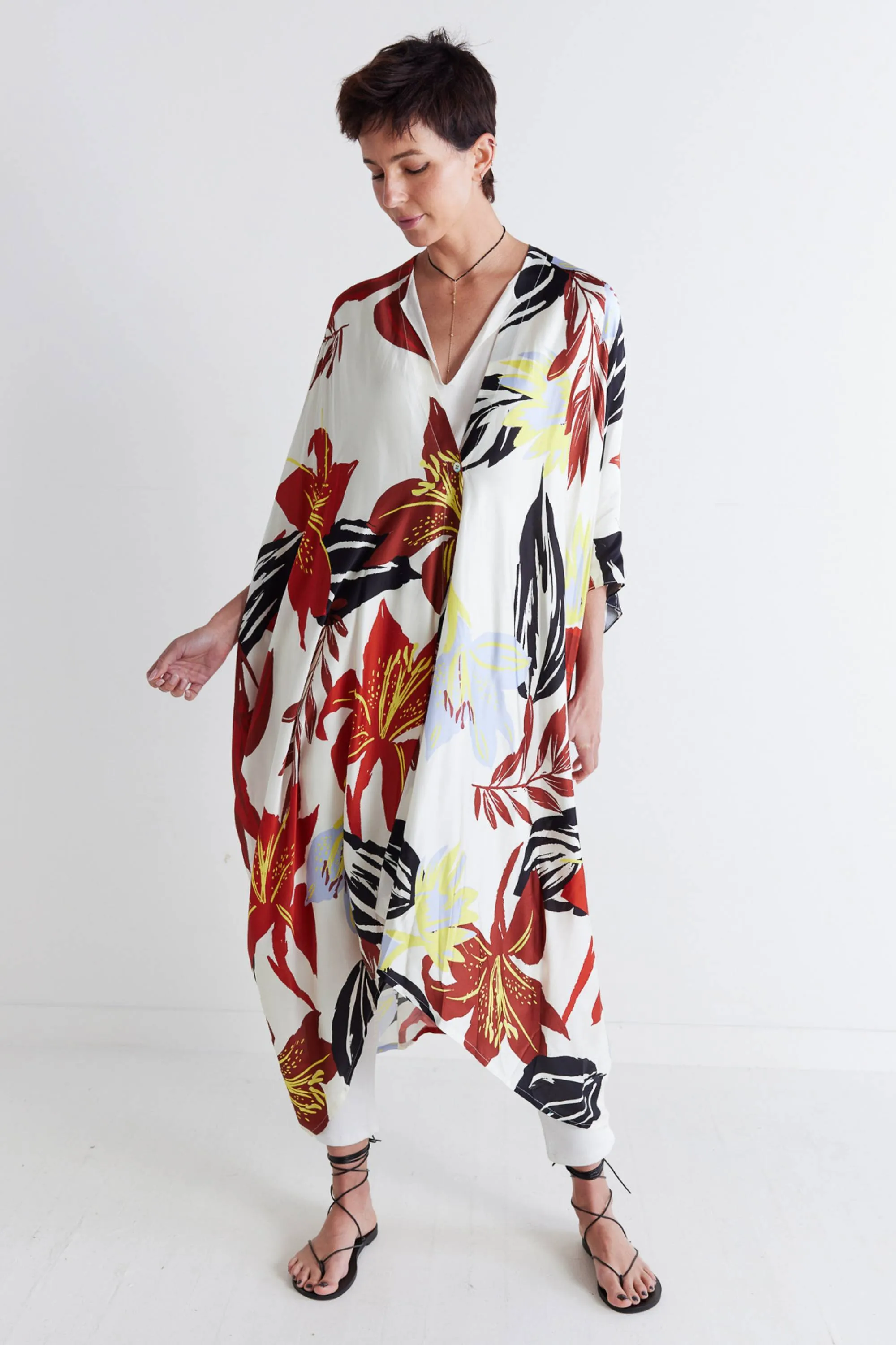 The Floral Long Duster