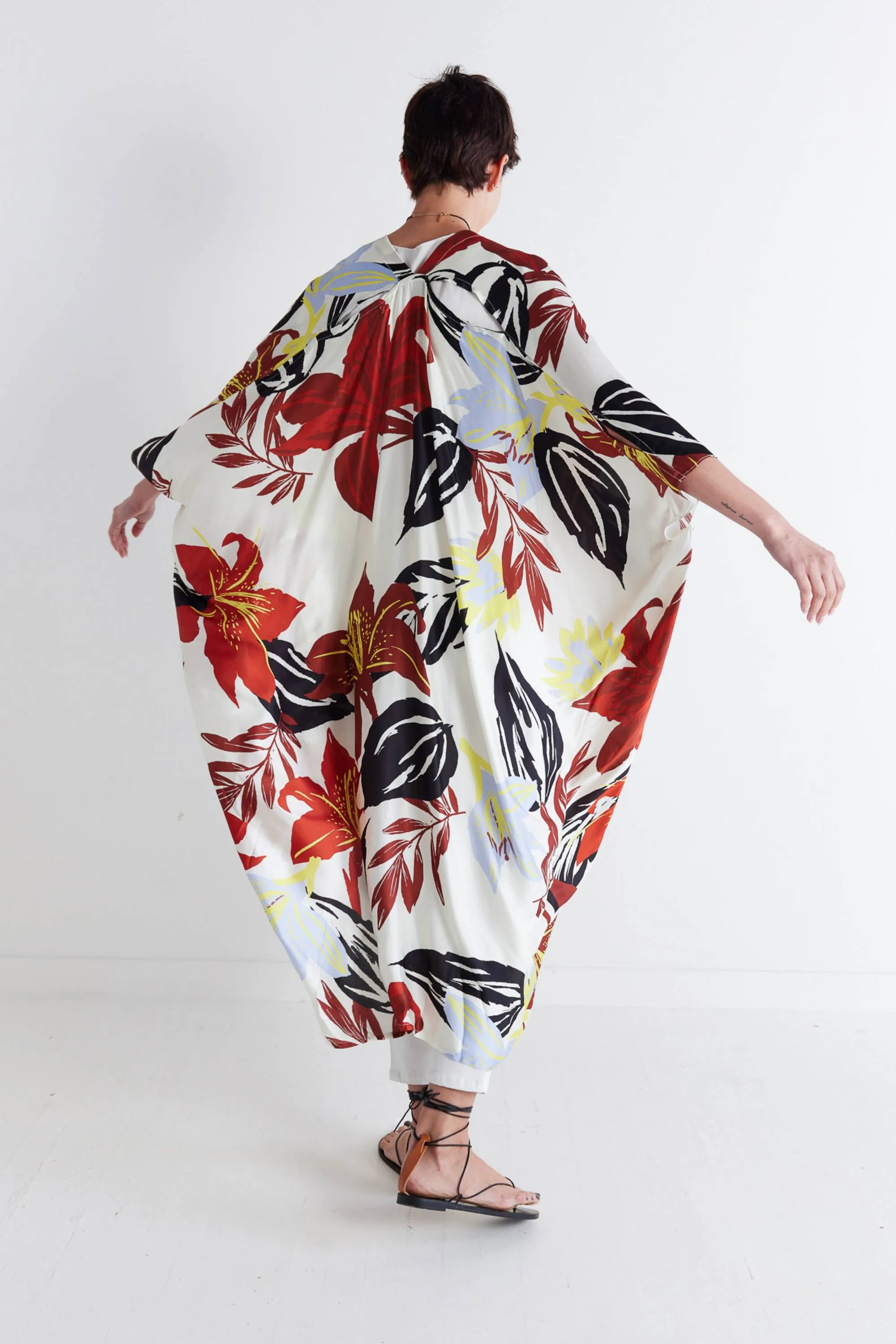 The Floral Long Duster