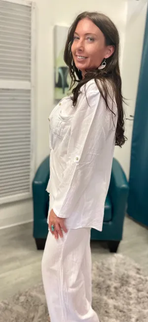 The Kate Shirt - White