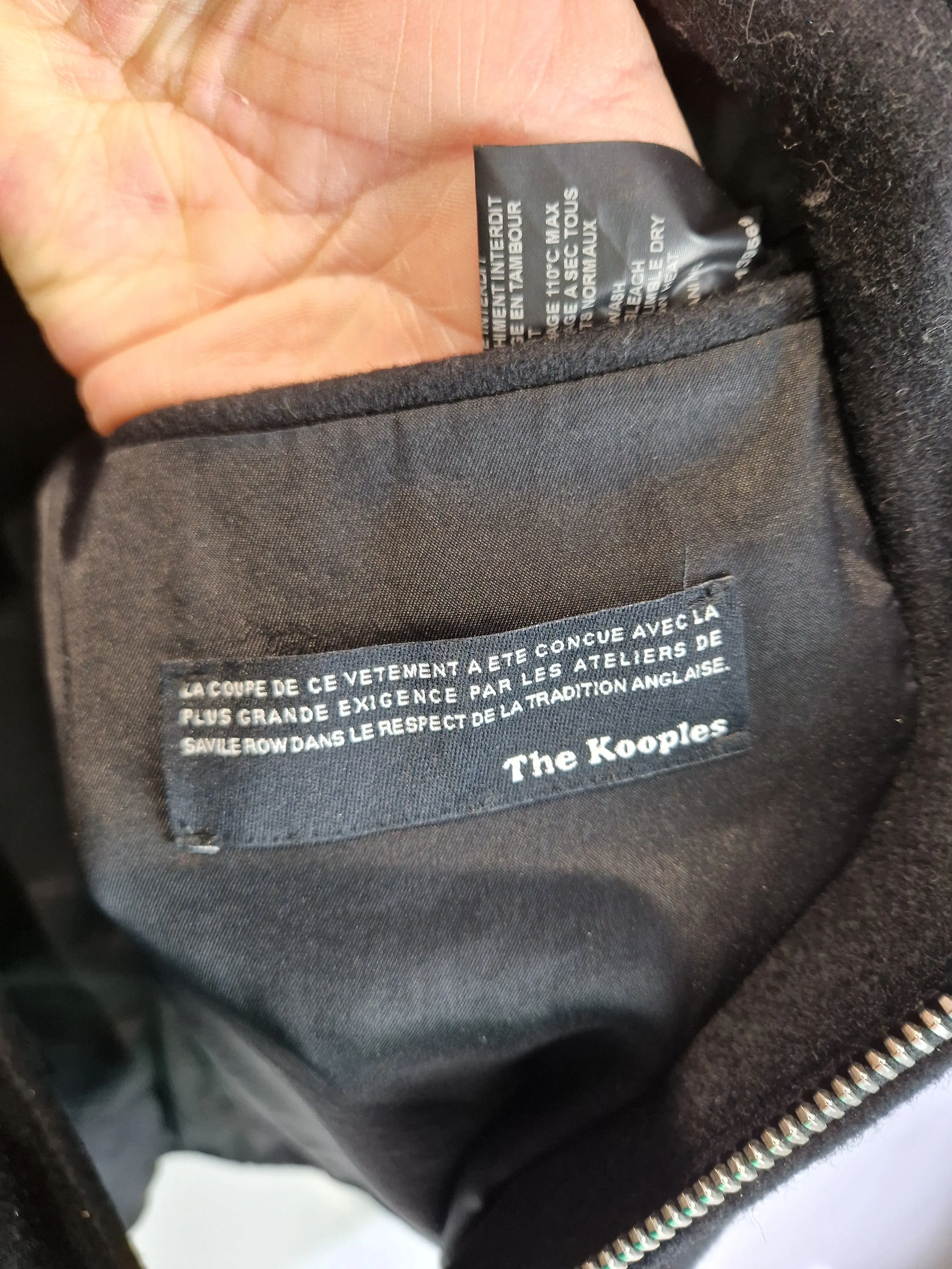 The Kooples wool biker jacket - XS