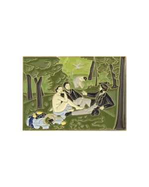 The Luncheon on the Grass Enamel Pin