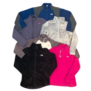 The north face heavy fleece jackets