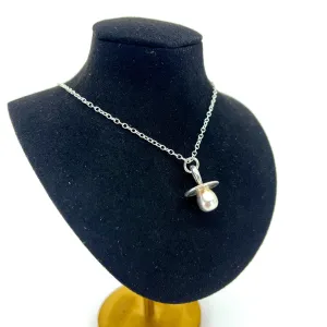 The Pacifier Day Collar - Sterling Silver
