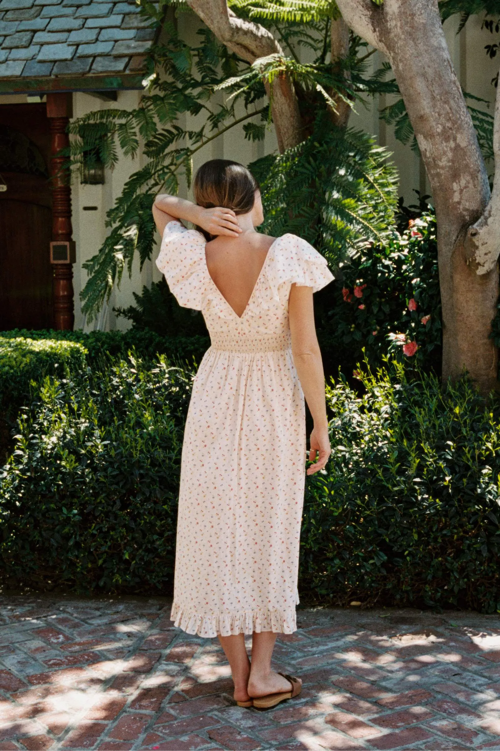 The Pansy Dress | Carnelian Aster Garden