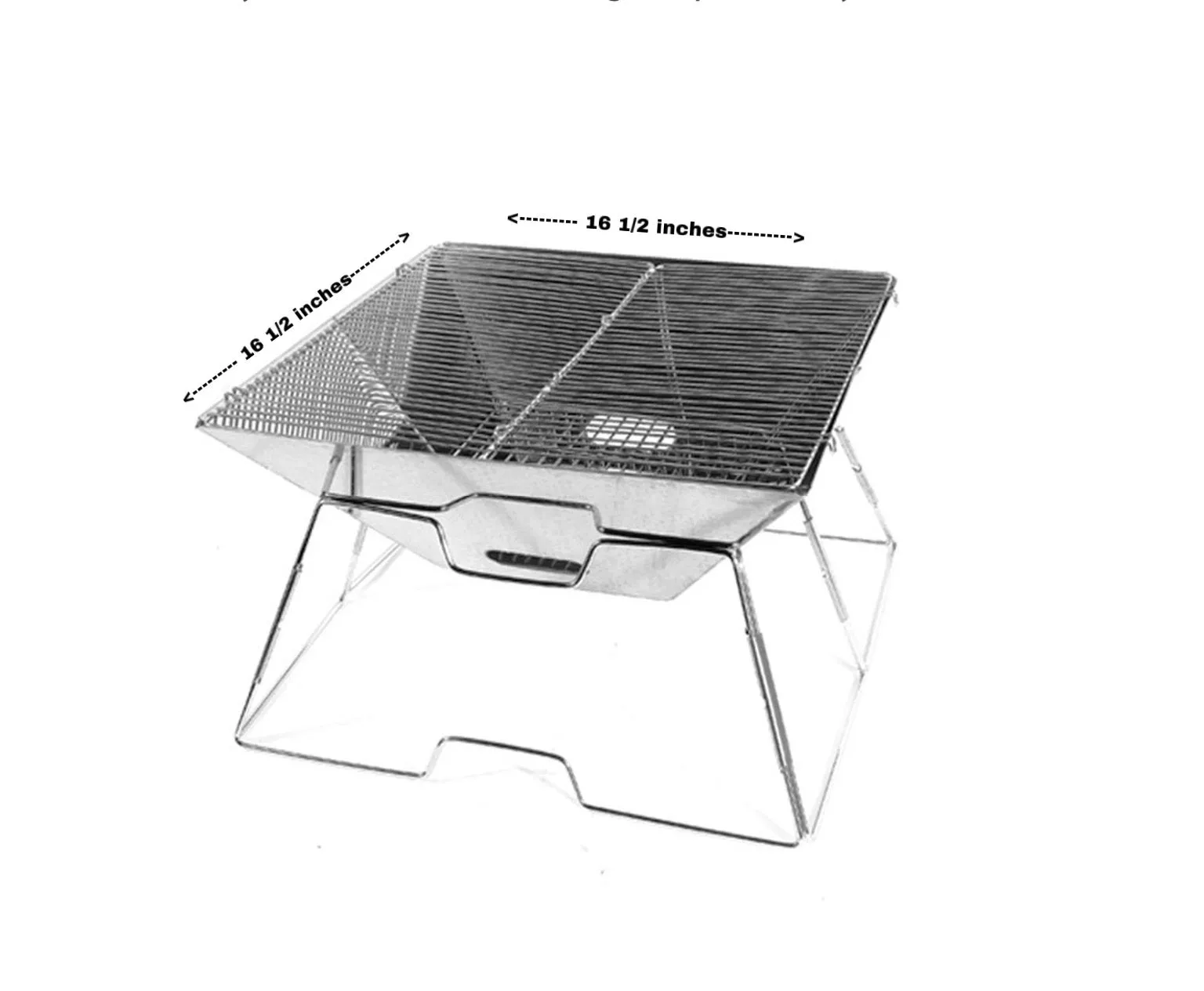 THE PITMASTER: Quick Grill Jumbo Folding Flatpack BBQ