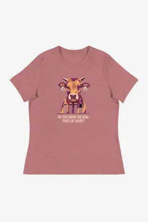 The Real Price of Dairy Women's Relaxed T-Shirt