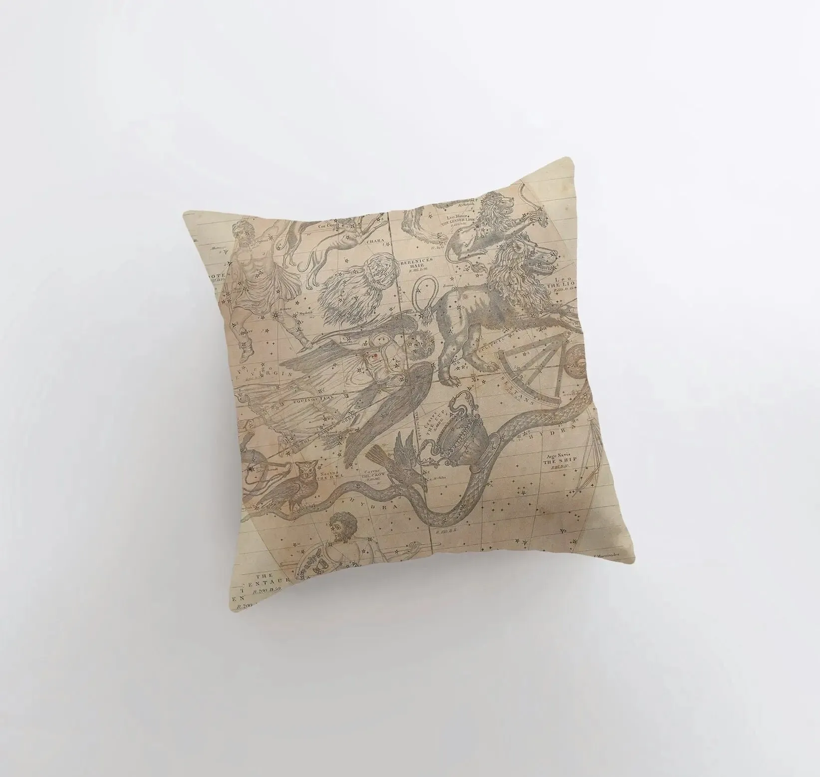The Ship | Constellation | Astrology | Throw Pillow | Map of the Stars | Home Decor | Room Decor | Astrology Sign