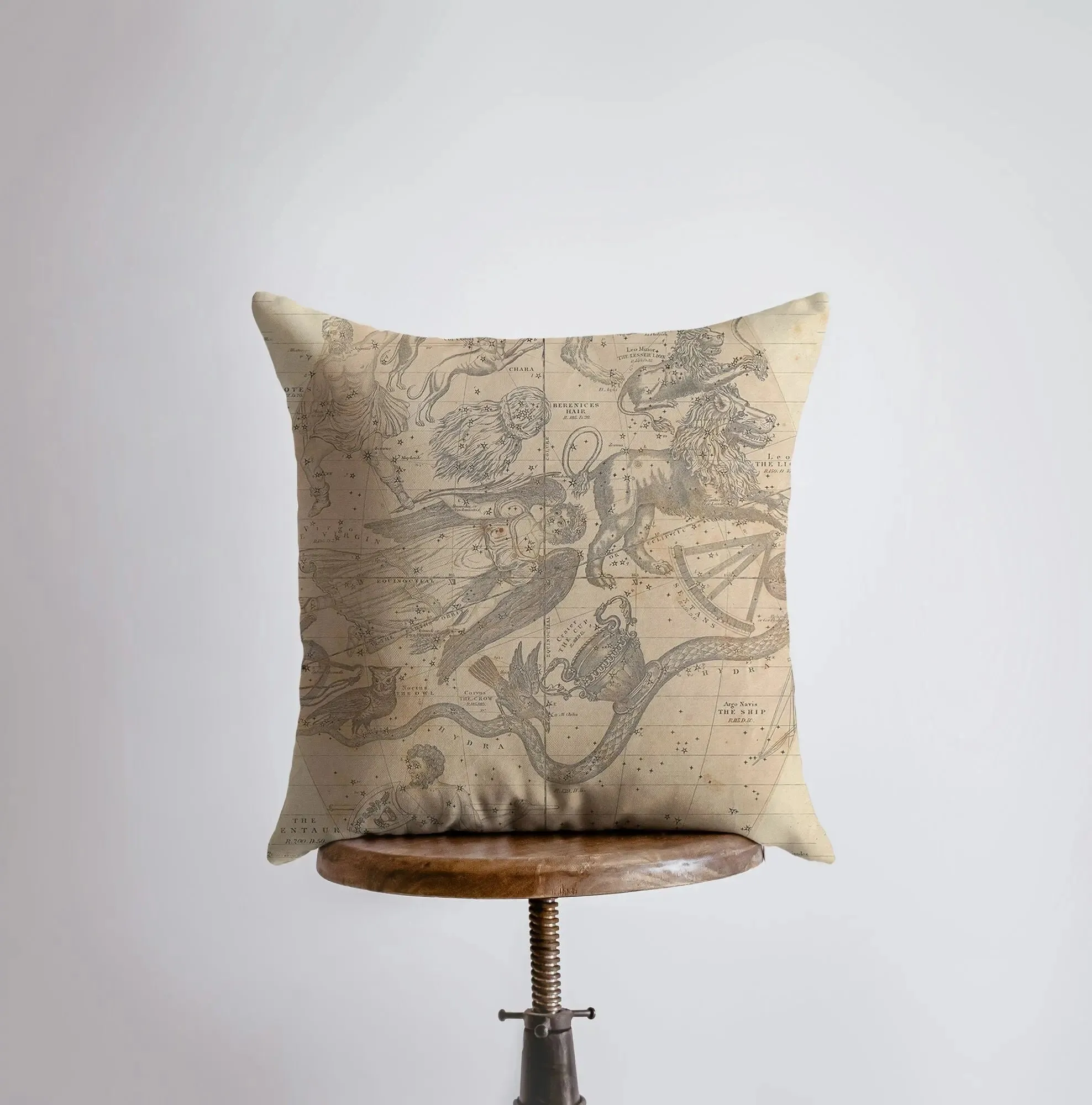 The Ship | Constellation | Astrology | Throw Pillow | Map of the Stars | Home Decor | Room Decor | Astrology Sign