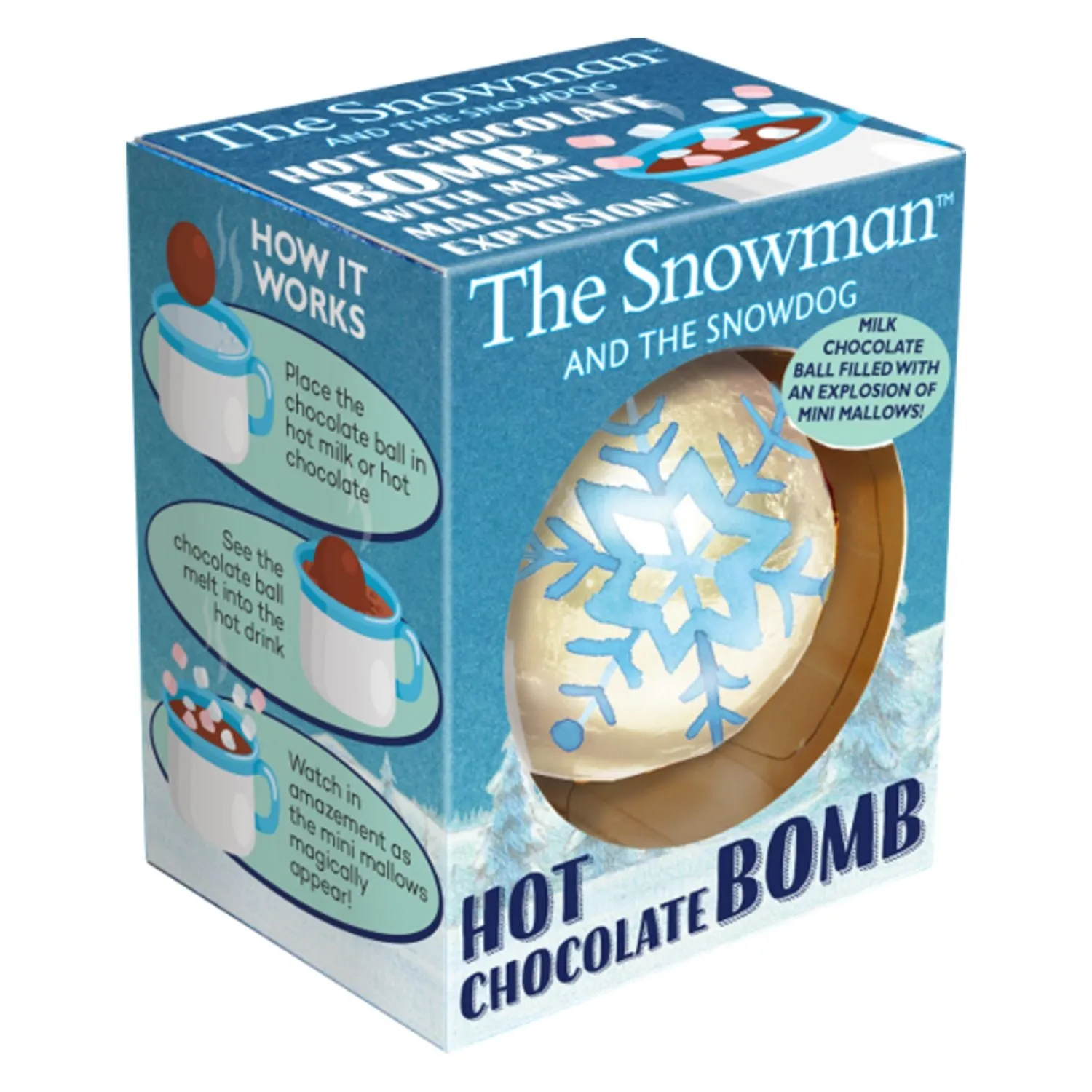 The Snowman & The Snowdog 50g Snow Bomb