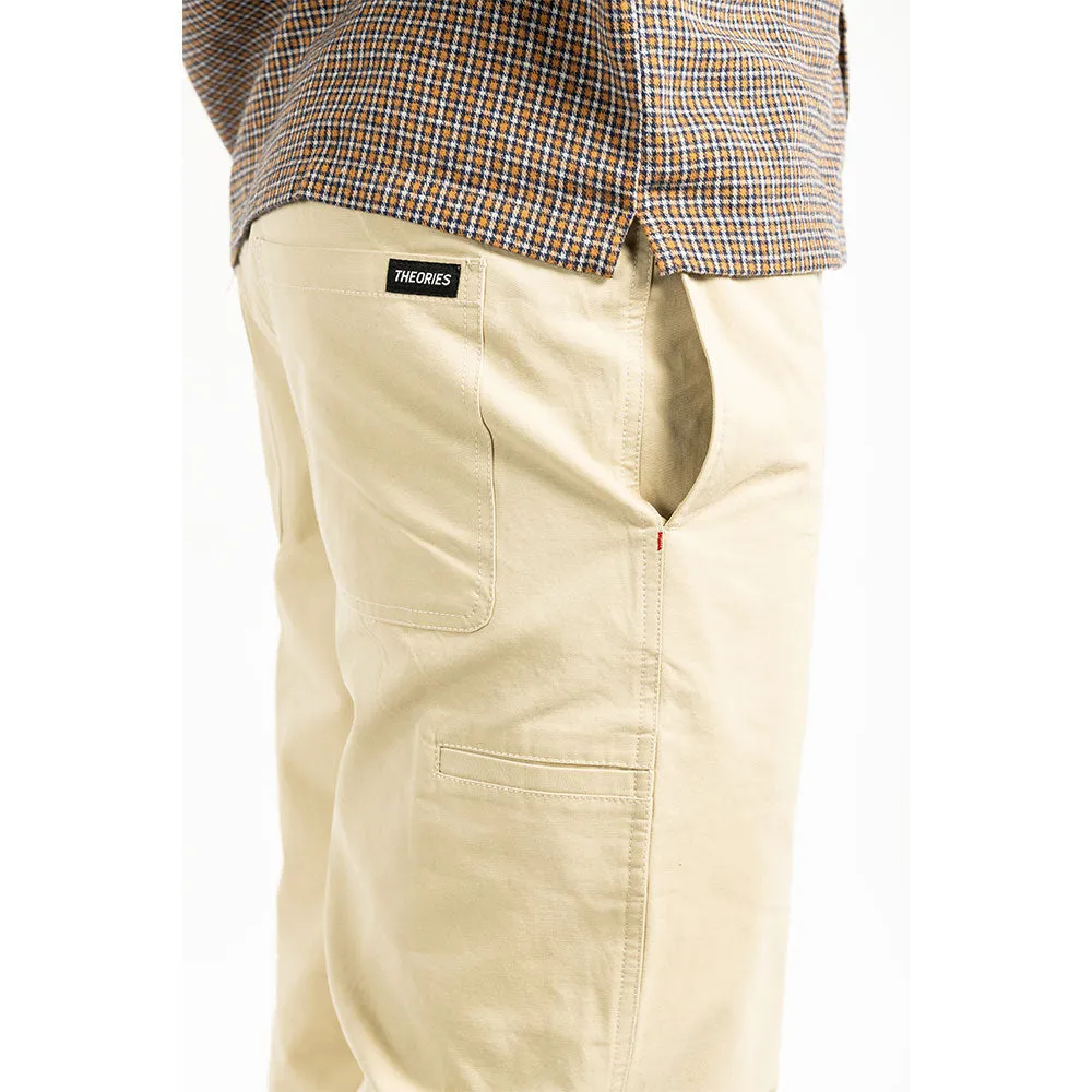 Theories Stamp Lounge Pants Ecru