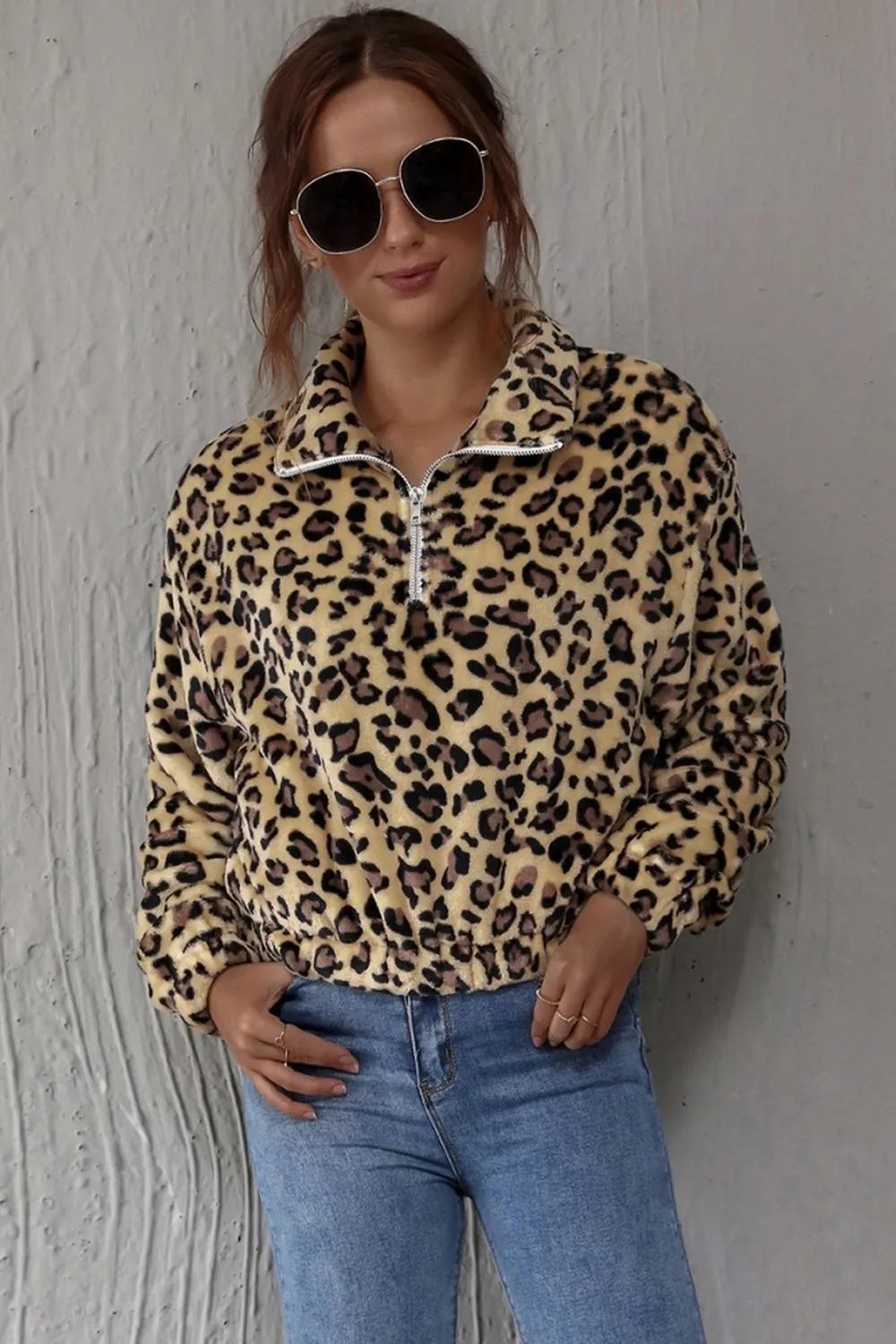 Thickened Warm Plush Blouse
