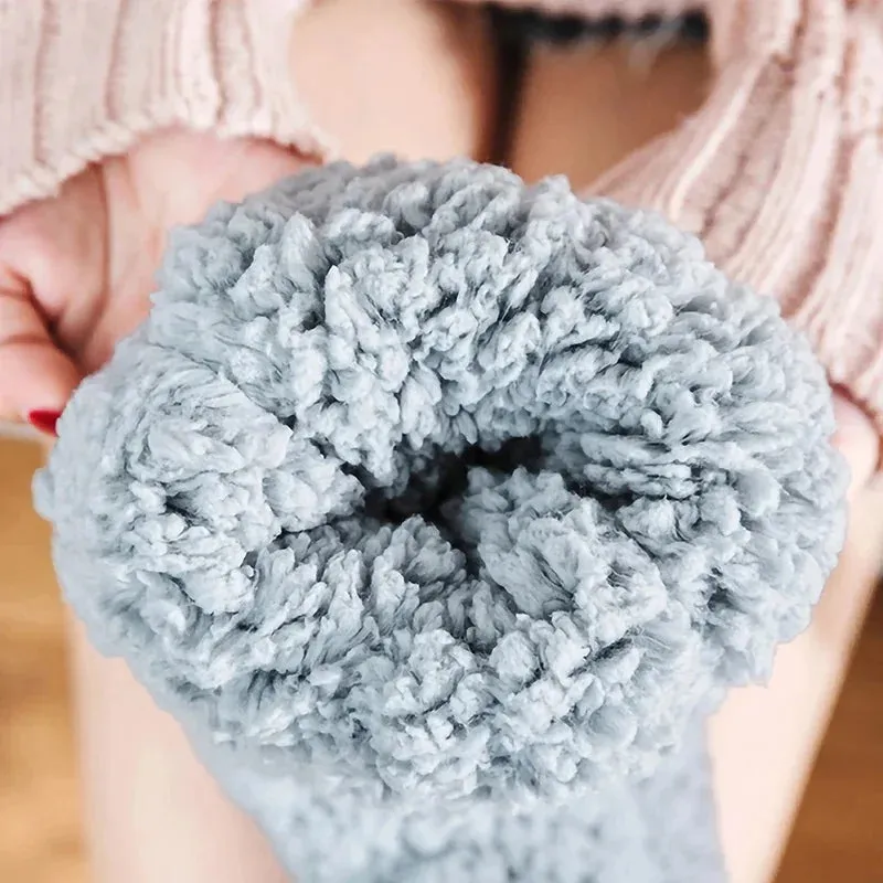 Thickened Winter Woven Thermal Cashmere Socks Floor Socks Women's