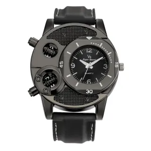 Thin Silica Gel Sports Quartz Watch