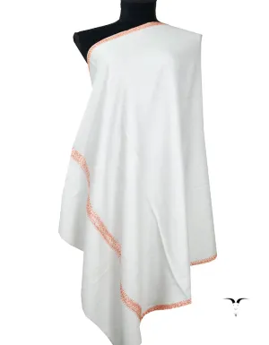 thistle tilla embroidery pashmina shawl 8269
