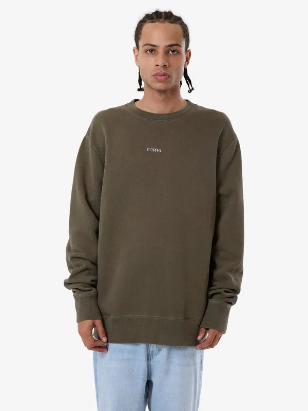 THRILLS Minimal Thrills Oversize Crew - TARMAC