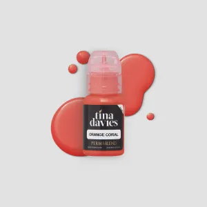 Tina Davies Orange Coral Lip Pigment