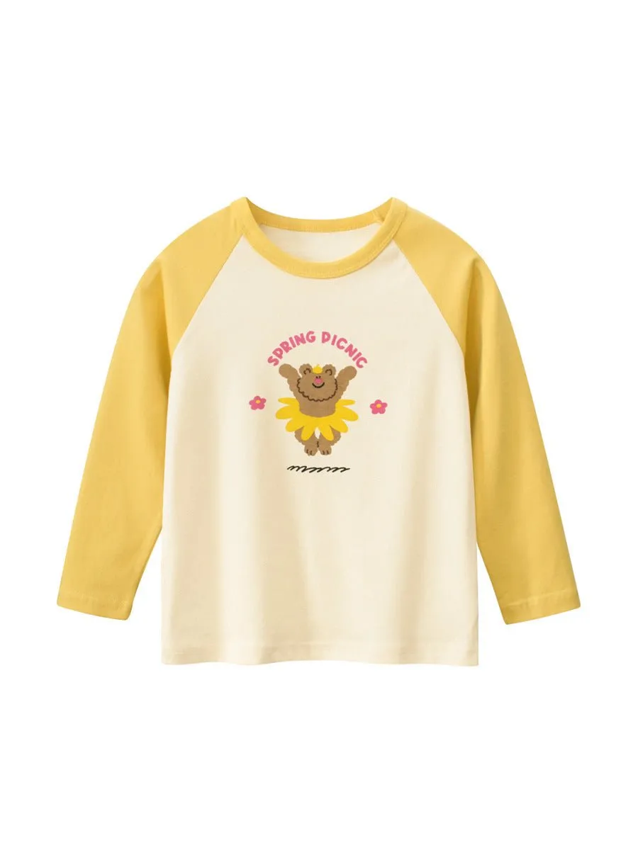 Toddler/Kid Spring Picnic Casual Long Sleeve Shirt