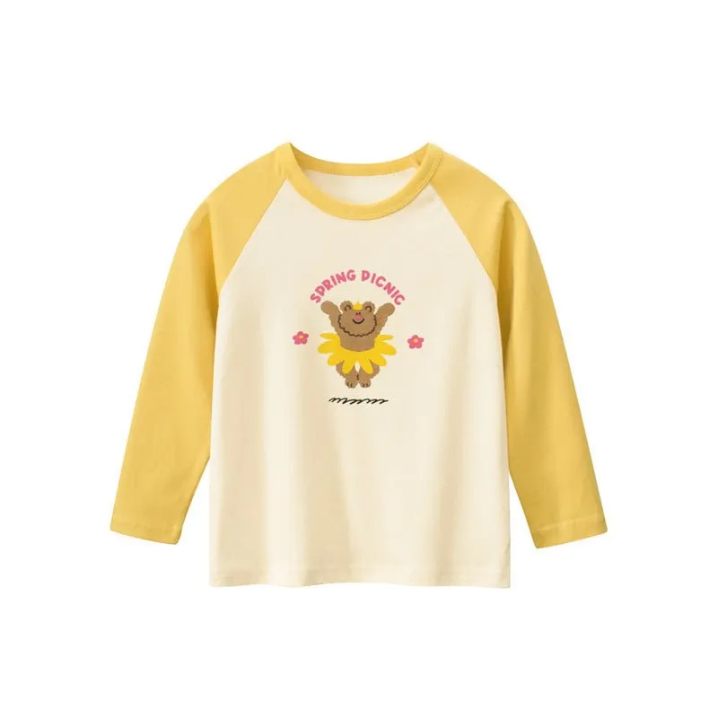 Toddler/Kid Spring Picnic Casual Long Sleeve Shirt