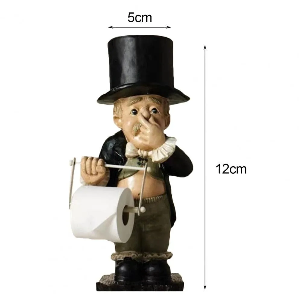 Toilet Butler Style Bathroom  Paper Holder