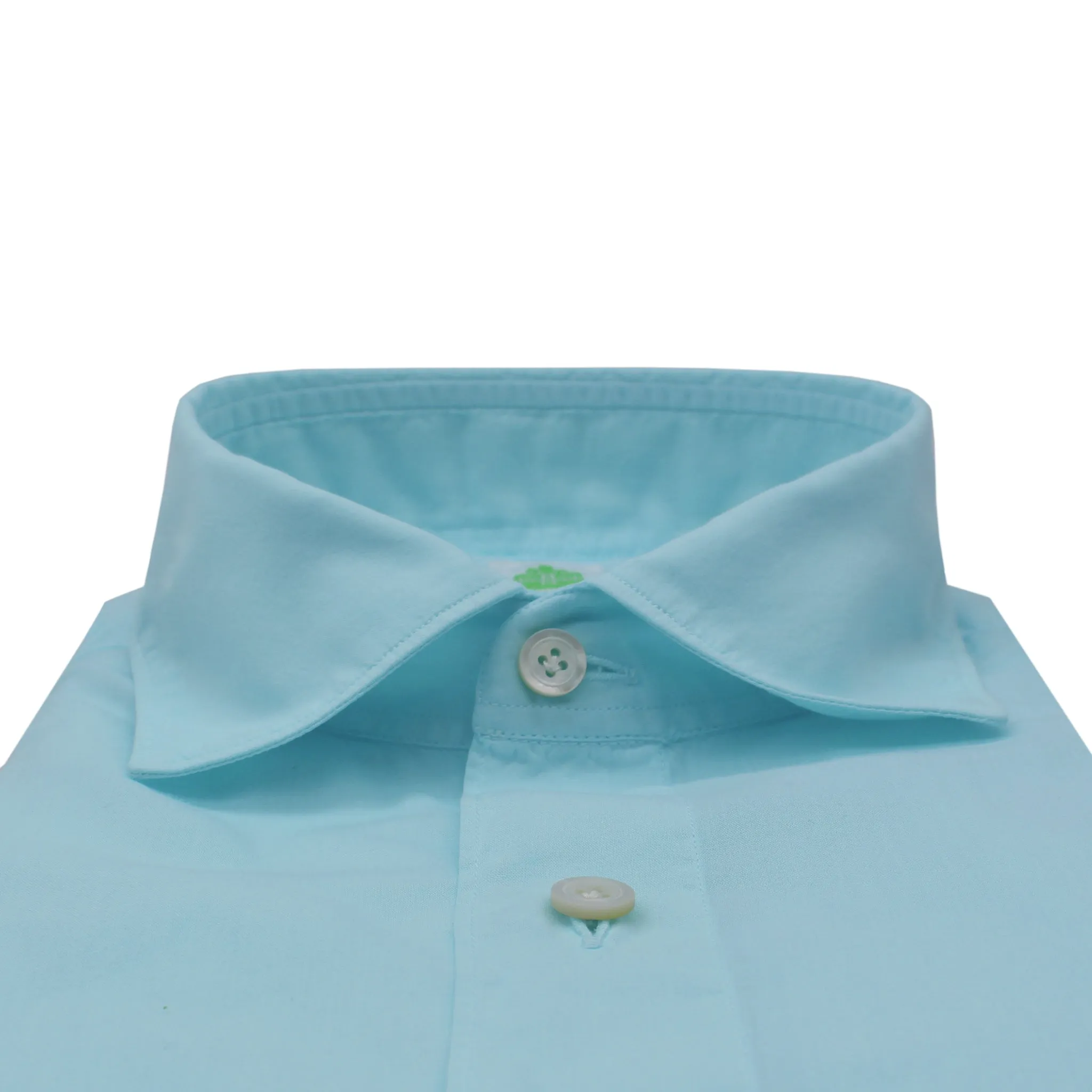 Tokyo slim fit cotton garment dyed pink and coral pink shirt