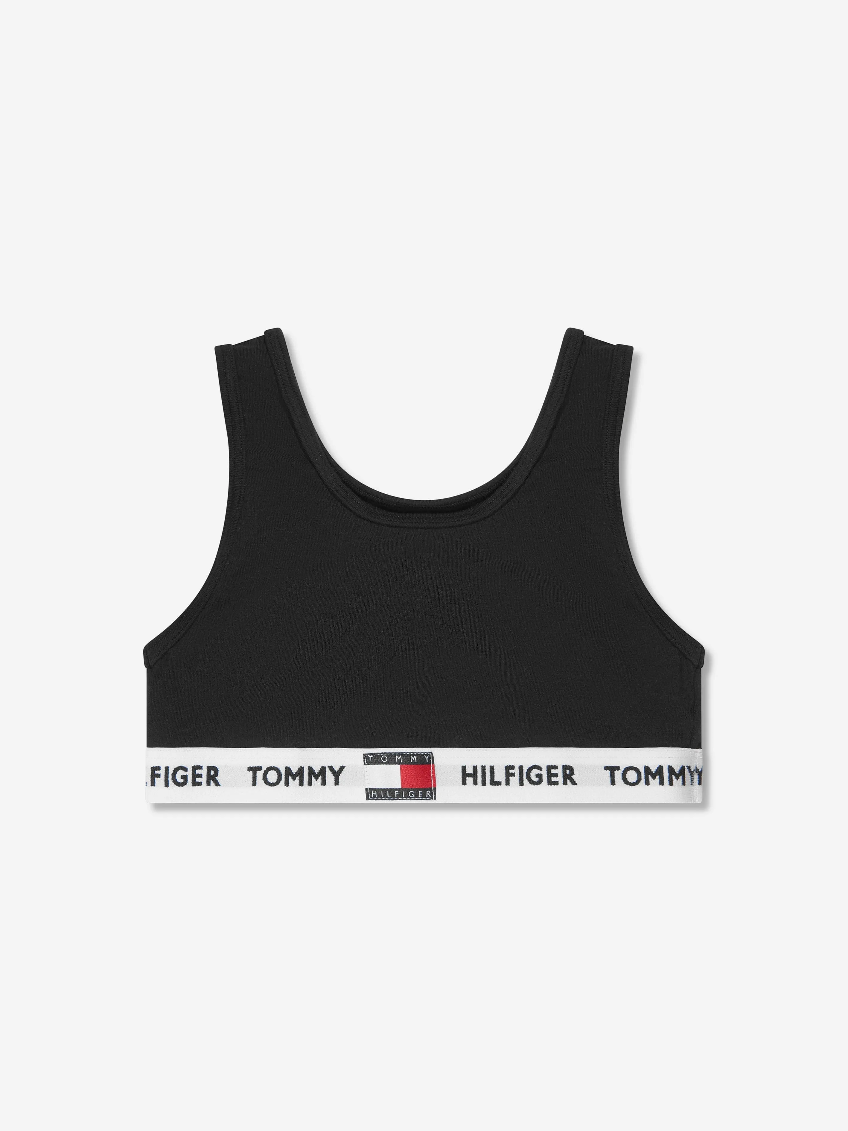 Tommy Hilfiger Girls Bralette Set (2 Pack) in Black