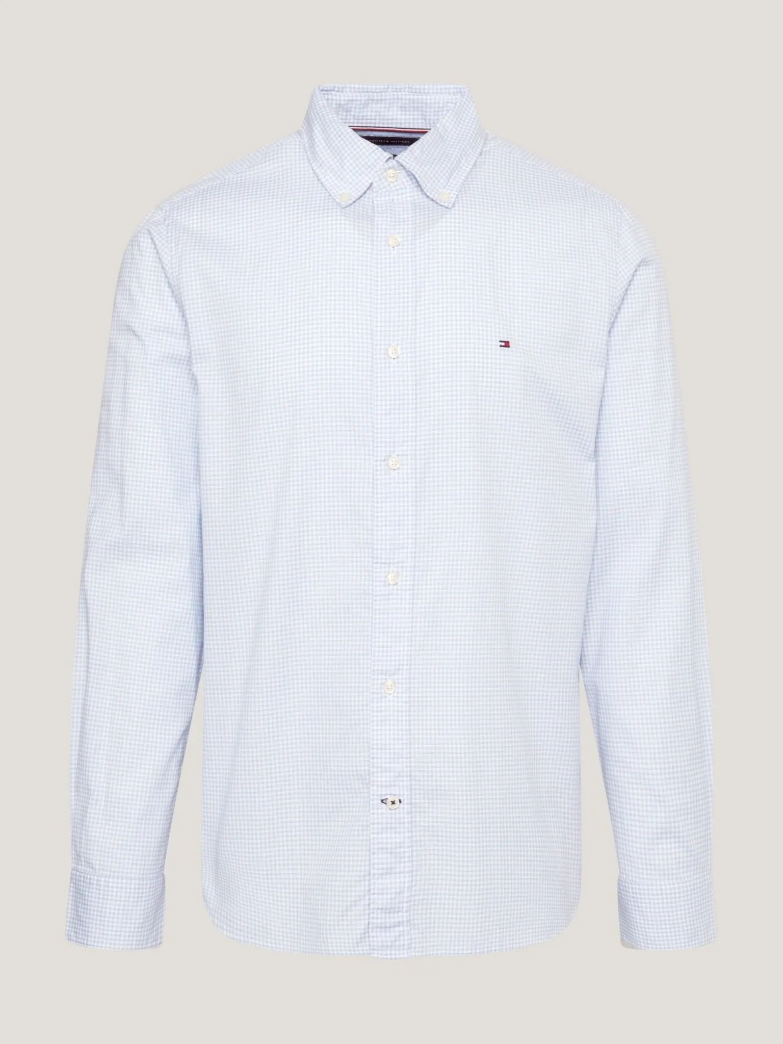 Tommy Hilfiger Natural Soft Flex Gingham Shirt