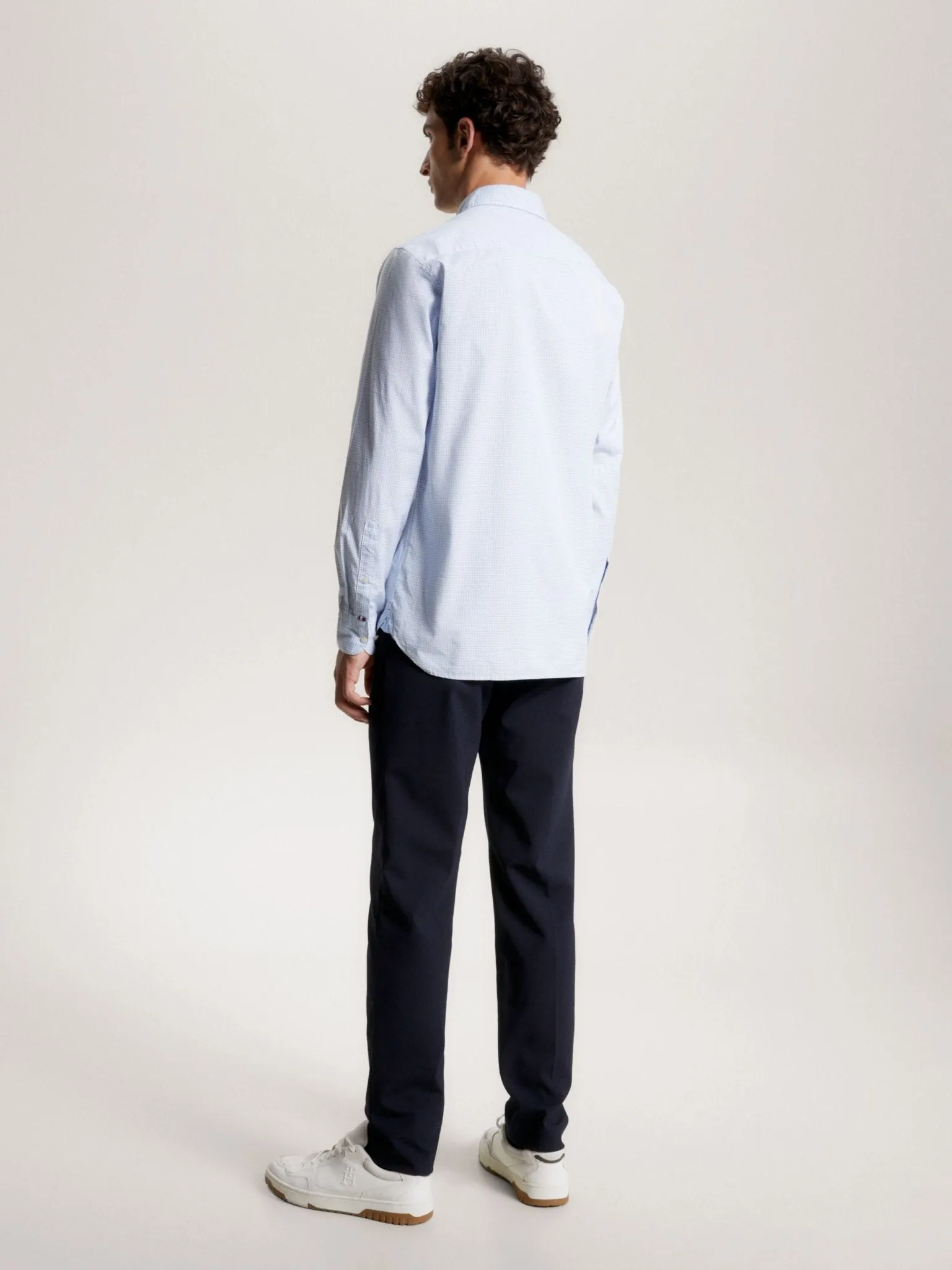 Tommy Hilfiger Natural Soft Flex Gingham Shirt