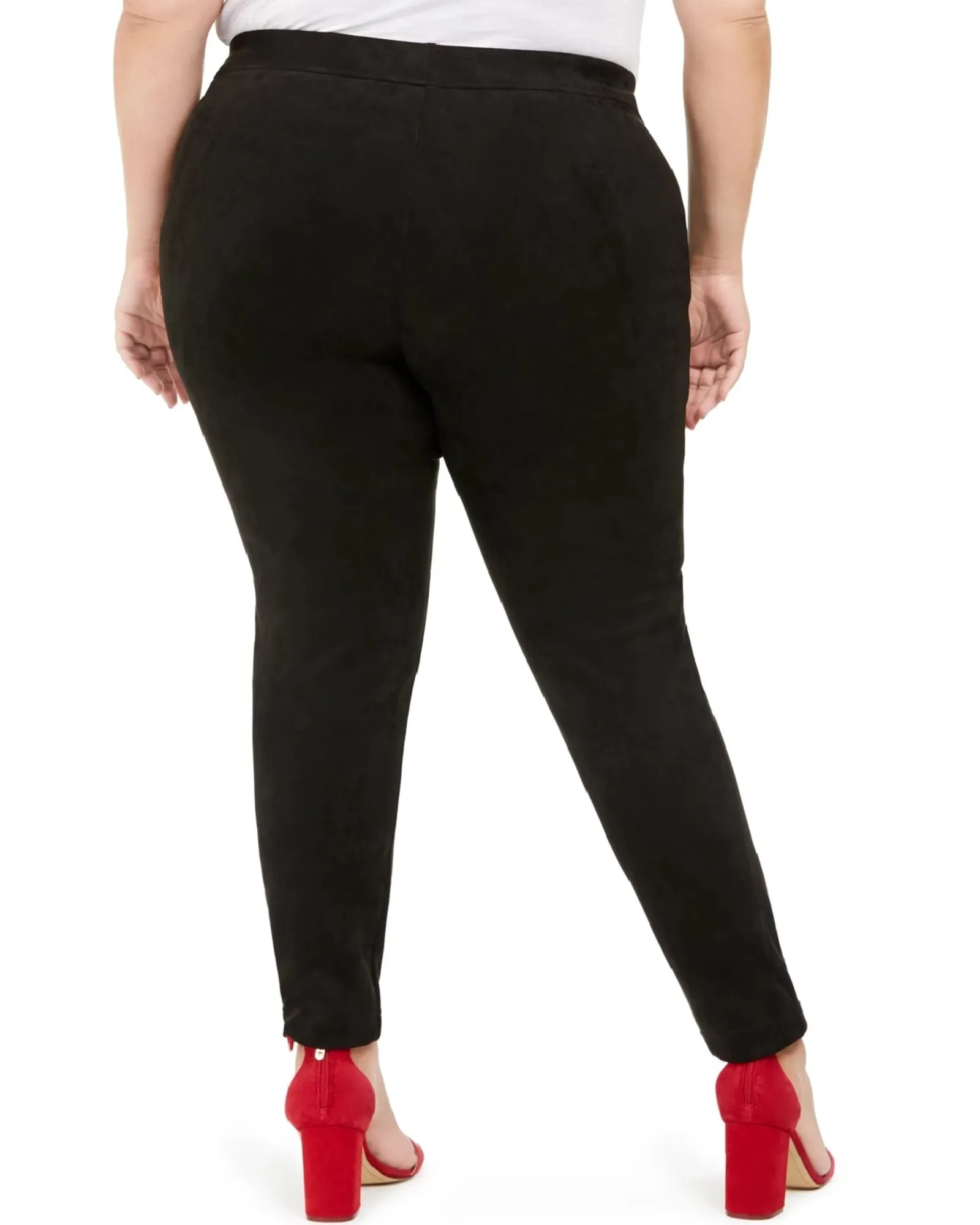 Tommy Hilfiger Women's   Slim-Fit Ankle Pants Black  3X | Black