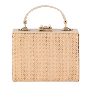 TORI Wicker Box Bag