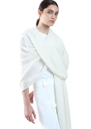 TRAVEL WRAP  WHITE