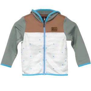 Treeline Kids Terry Full Zip Hoodie