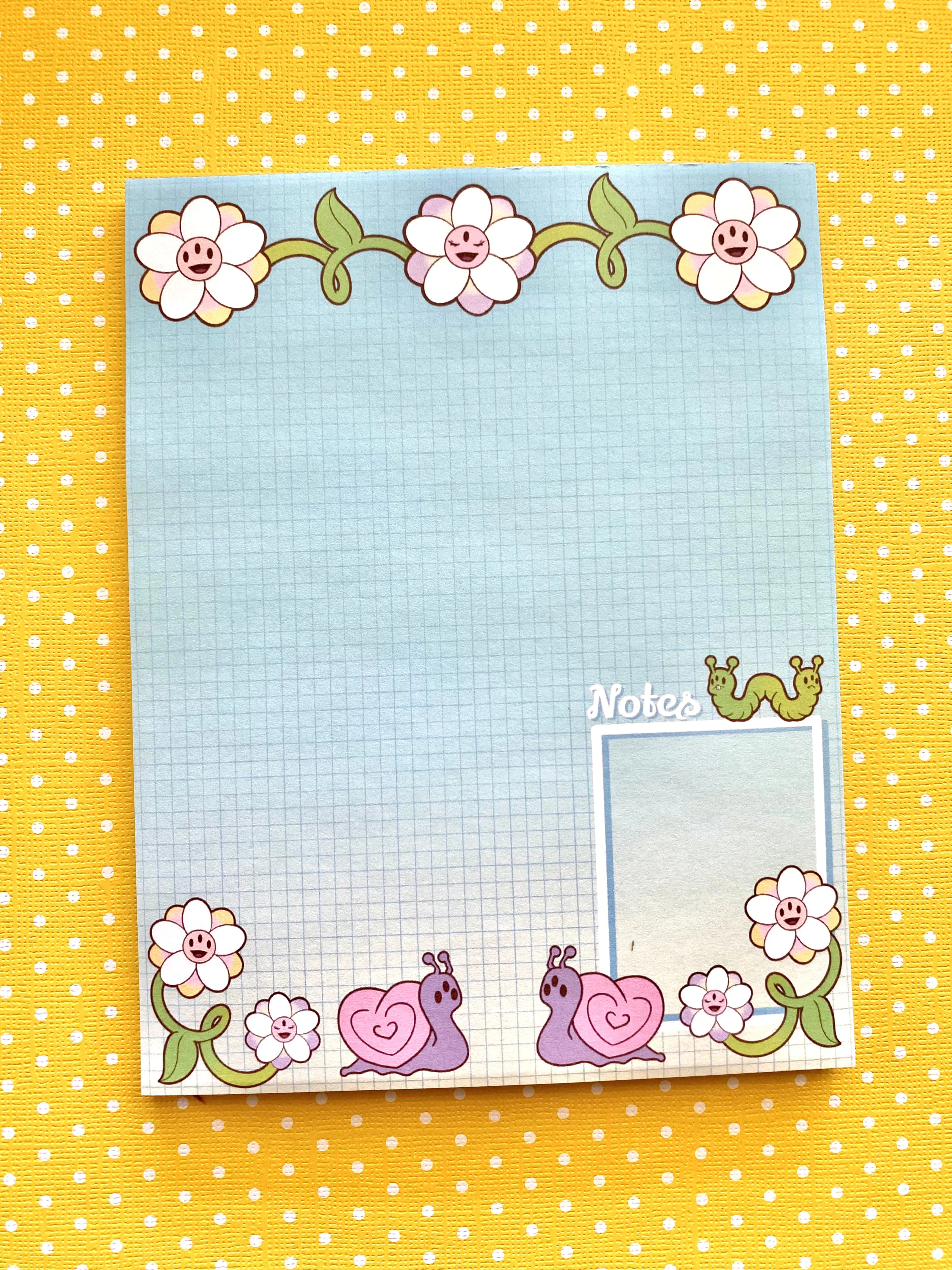 Trippy Daisies Notepad/ Day Planner