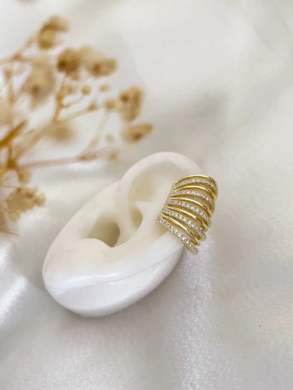 Triptii Dimri In Double Dynamite Ear Cuff
