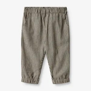 Trousers Andy | Baby - black coal stripe