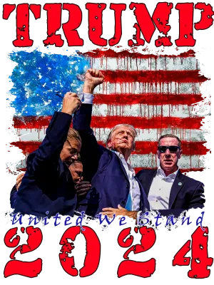 Trump heat transfer, no shirt