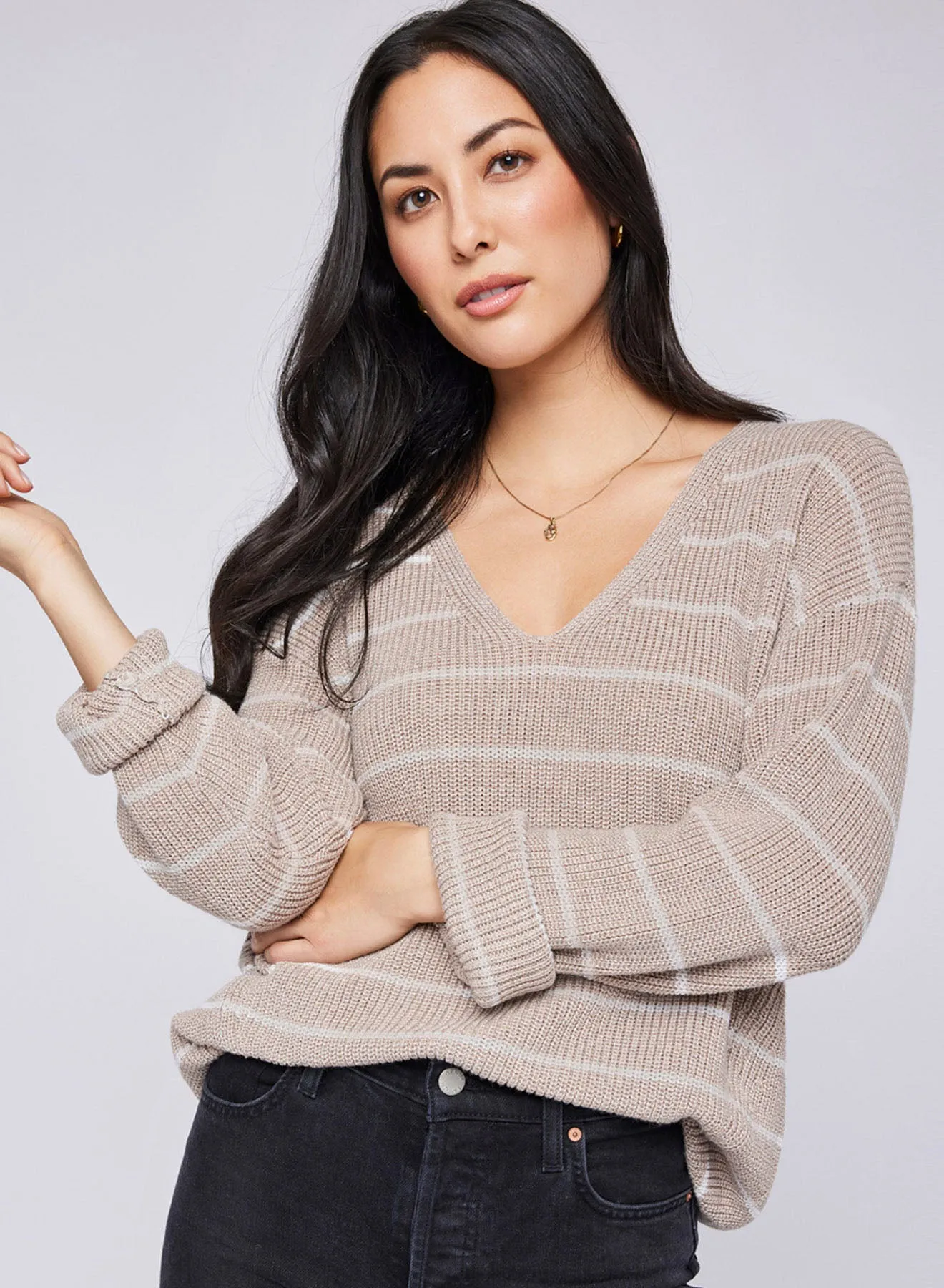 Tucker V Neck Sweater