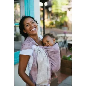 Tula Ring Sling - Lexington Lilac - Wrap Conversion