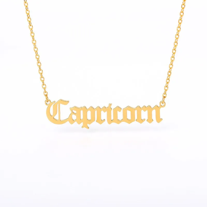 Twelve Constellation Statement Necklaces