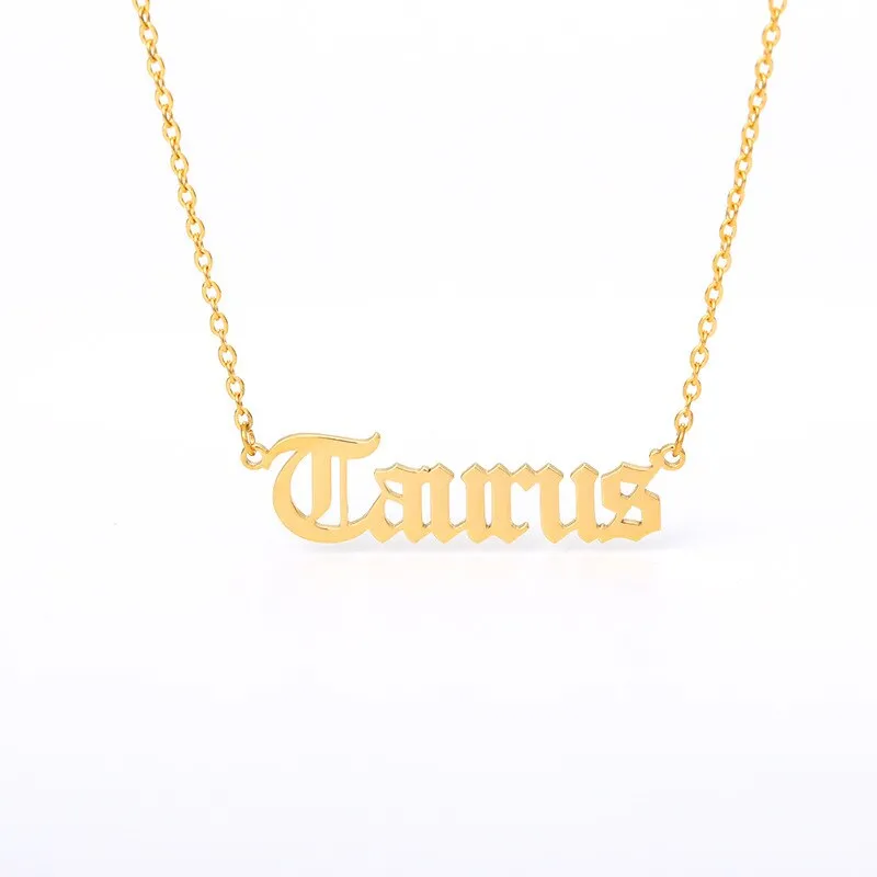Twelve Constellation Statement Necklaces
