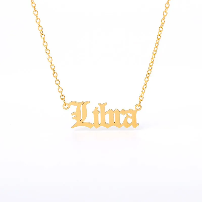Twelve Constellation Statement Necklaces
