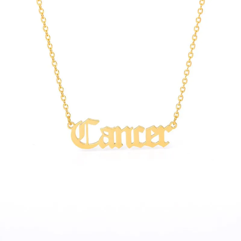 Twelve Constellation Statement Necklaces