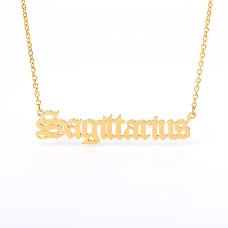 Twelve Constellation Statement Necklaces