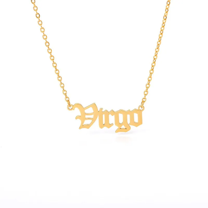 Twelve Constellation Statement Necklaces