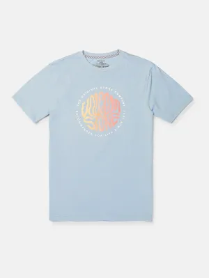 Twisted Up Short Sleeve Tee - Celestial Blue
