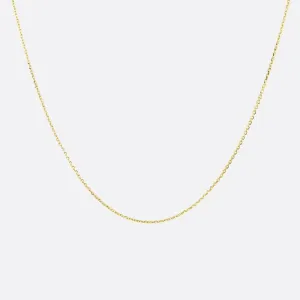 Twizzle Chain Necklace in Gold