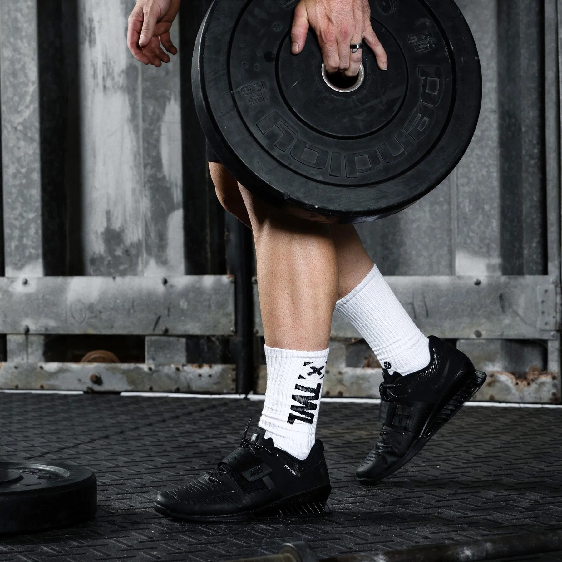 TWL - EVERYDAY CORE SOCKS - WHITE/YELLOW