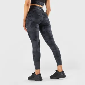 TWL - WOMEN'S ENERGY HIGH WAISTED FULL LENGTH TIGHTS - BLACK CAMO