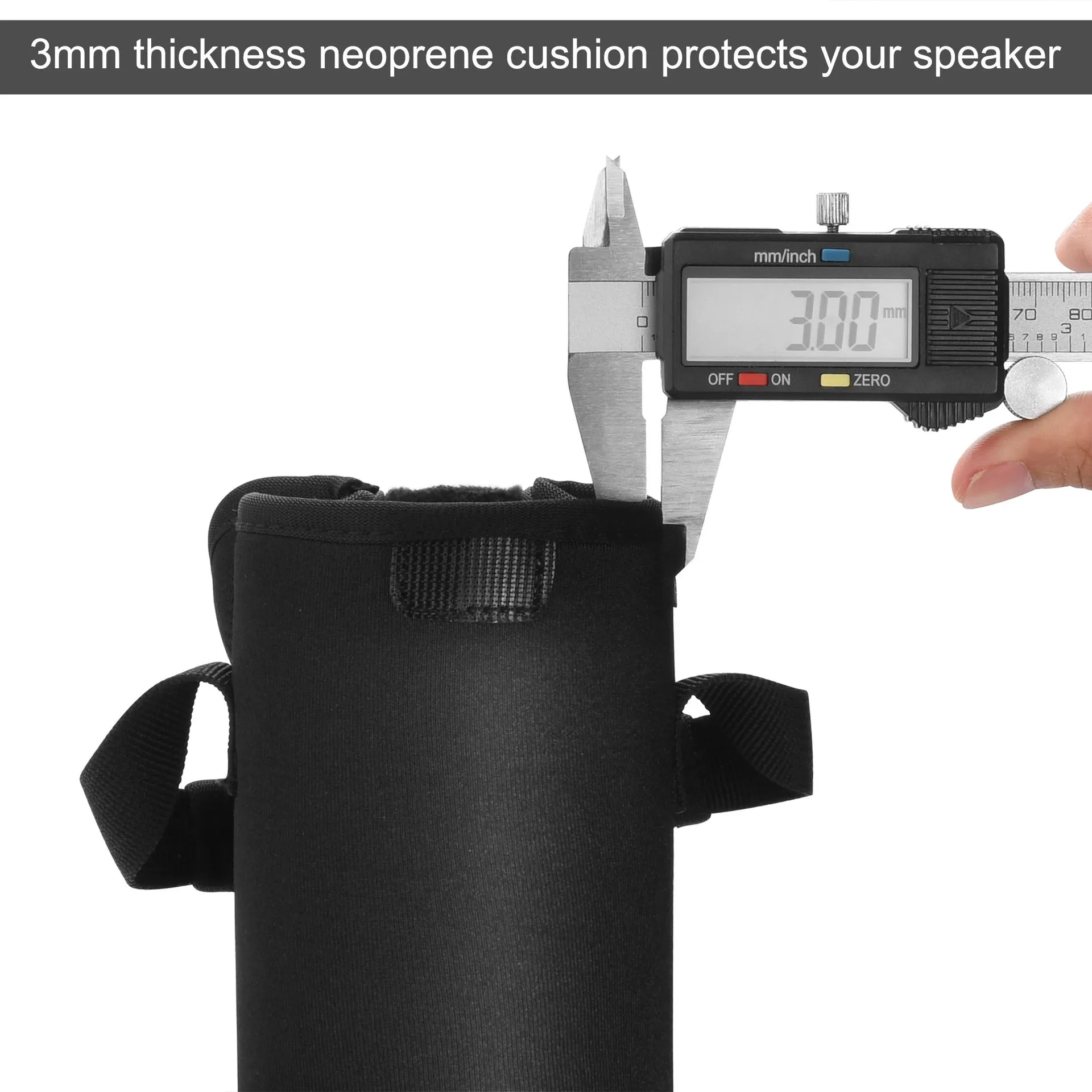 UE Boom 3 Neoprene Speaker Package Portable Belt Fleece-Lined Speaker Protective Sleeve